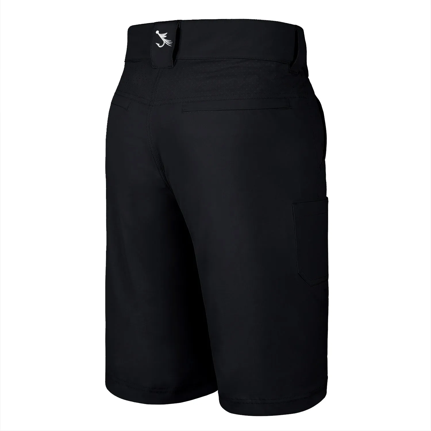 10.5” Shorts Quick Dry-Black/Fly