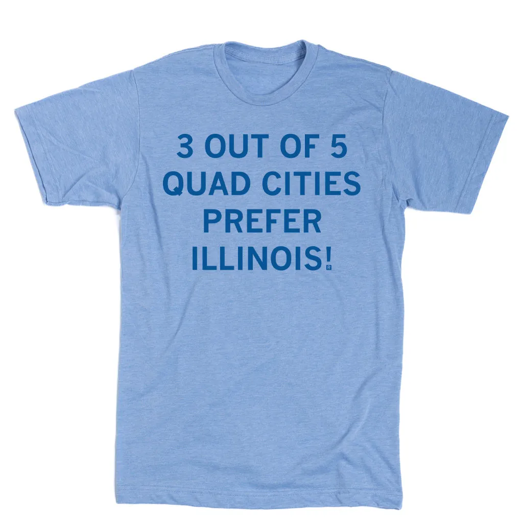 3 out of 5 Quad Cities