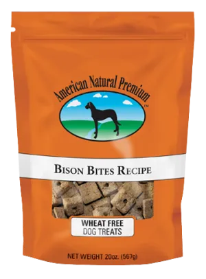 American Natural Premium Bison Bites Dog Treats