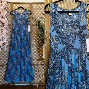 Andrea's Favorite Paisley Maxi