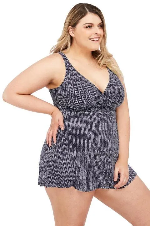 Artesands AT17233ZZ Navy Multicup Swim Dress