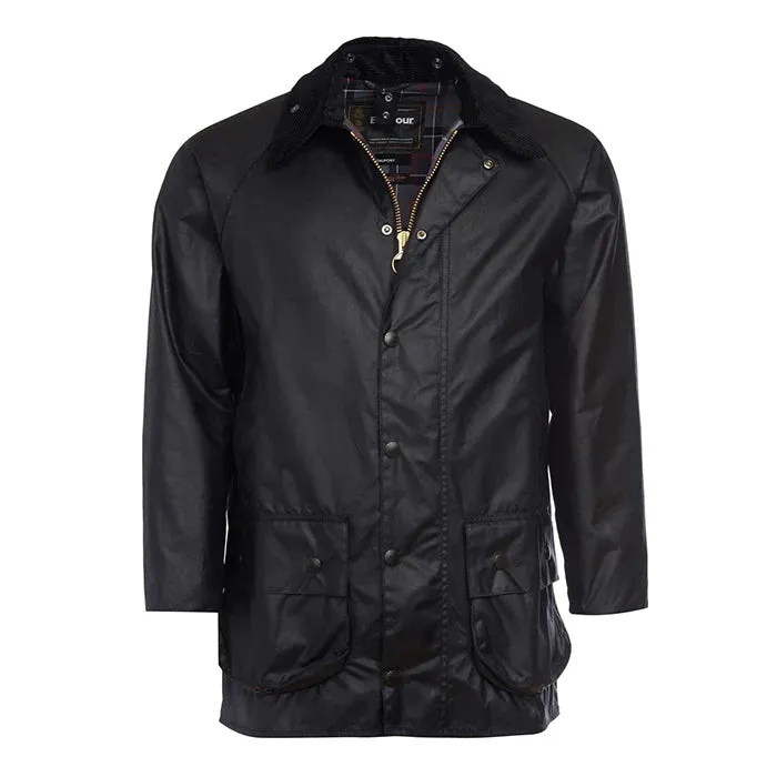 Barbour Men Beaufort Wax Jacket |MWX0017BK91| Black BK91