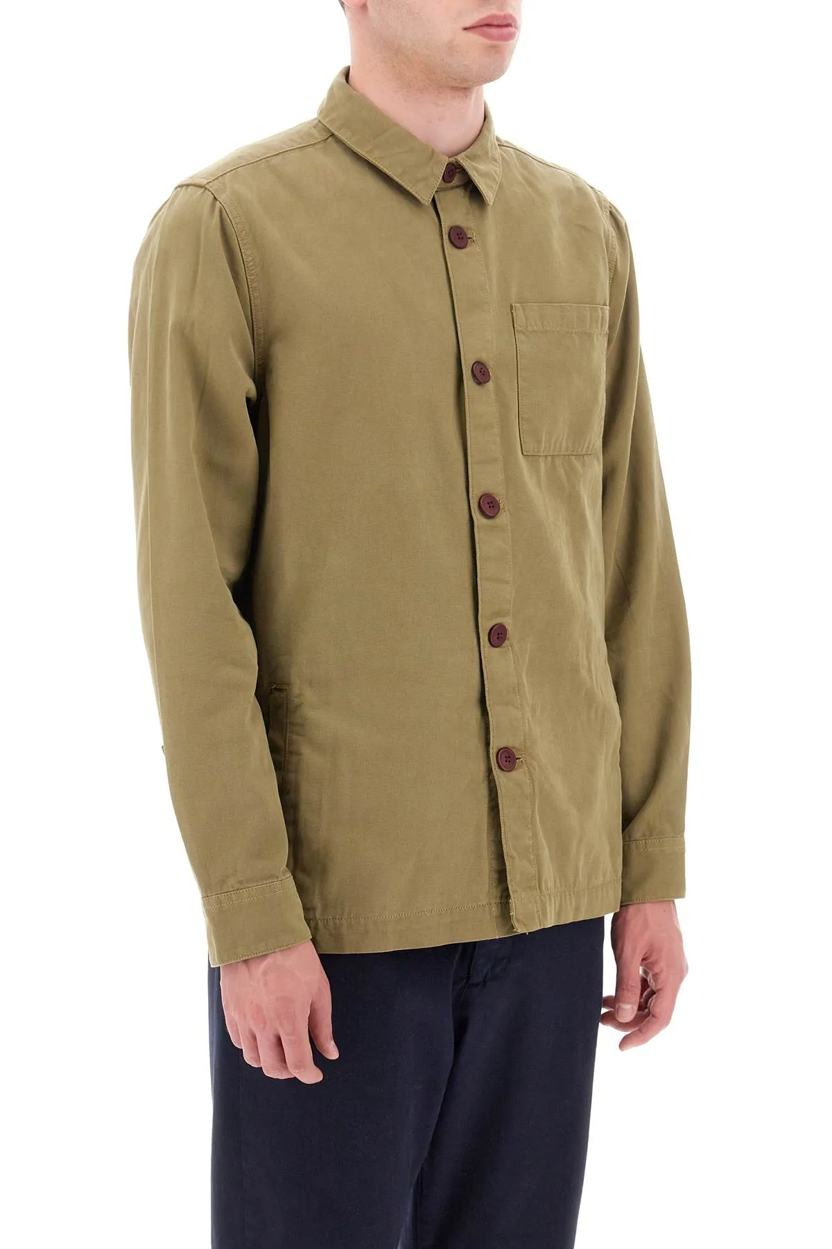 Barbour washed overshirt jacket