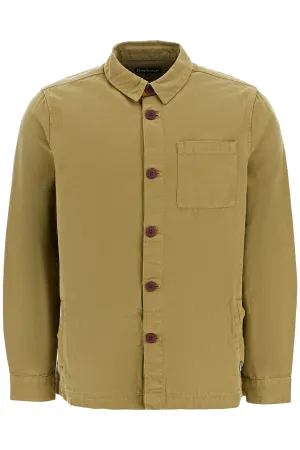 Barbour washed overshirt jacket