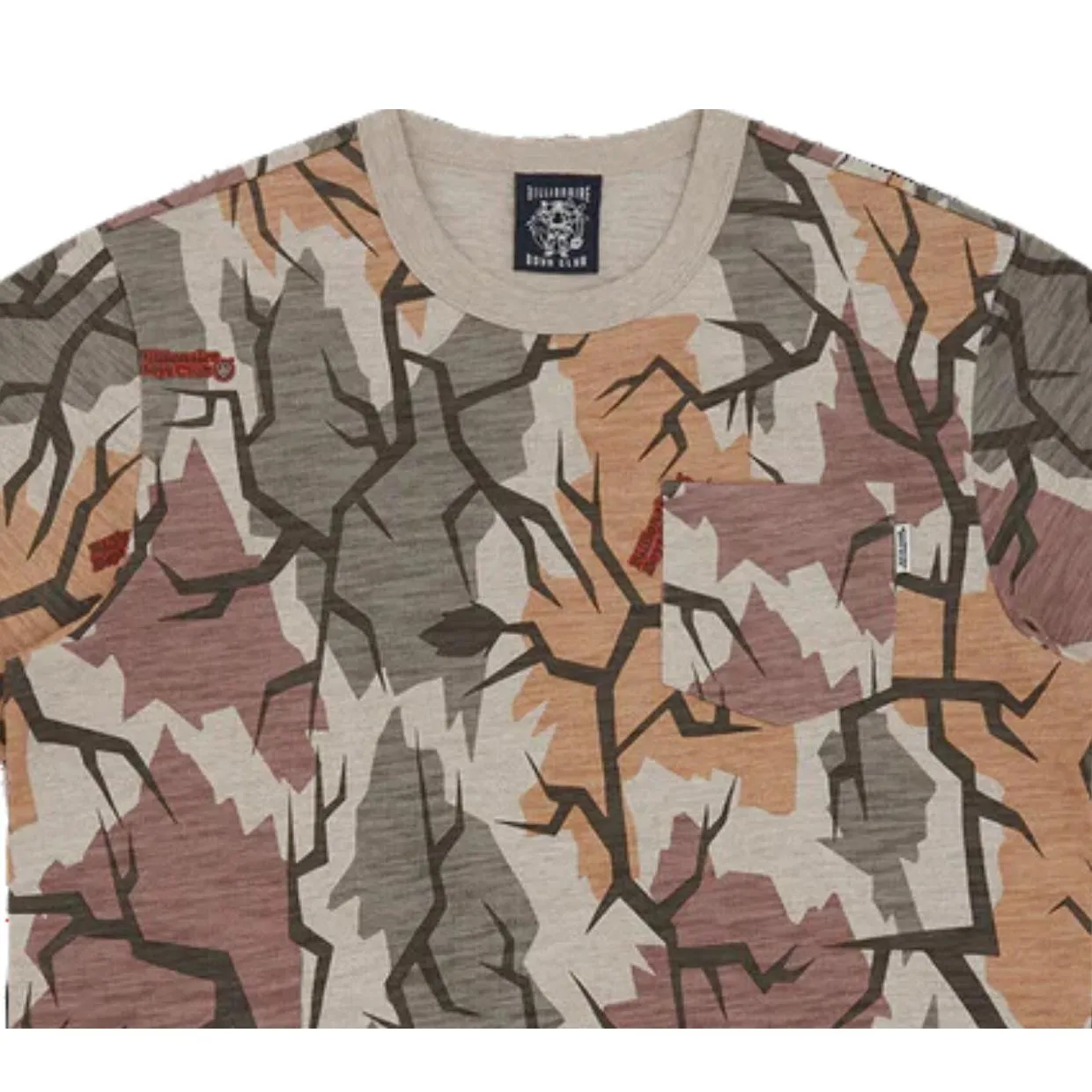 Billionaire Boys Club Multi Camo Print T-Shirt