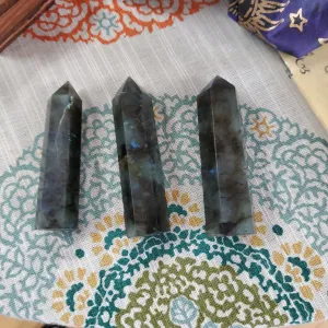 Blue Flash Labradorite - Towers