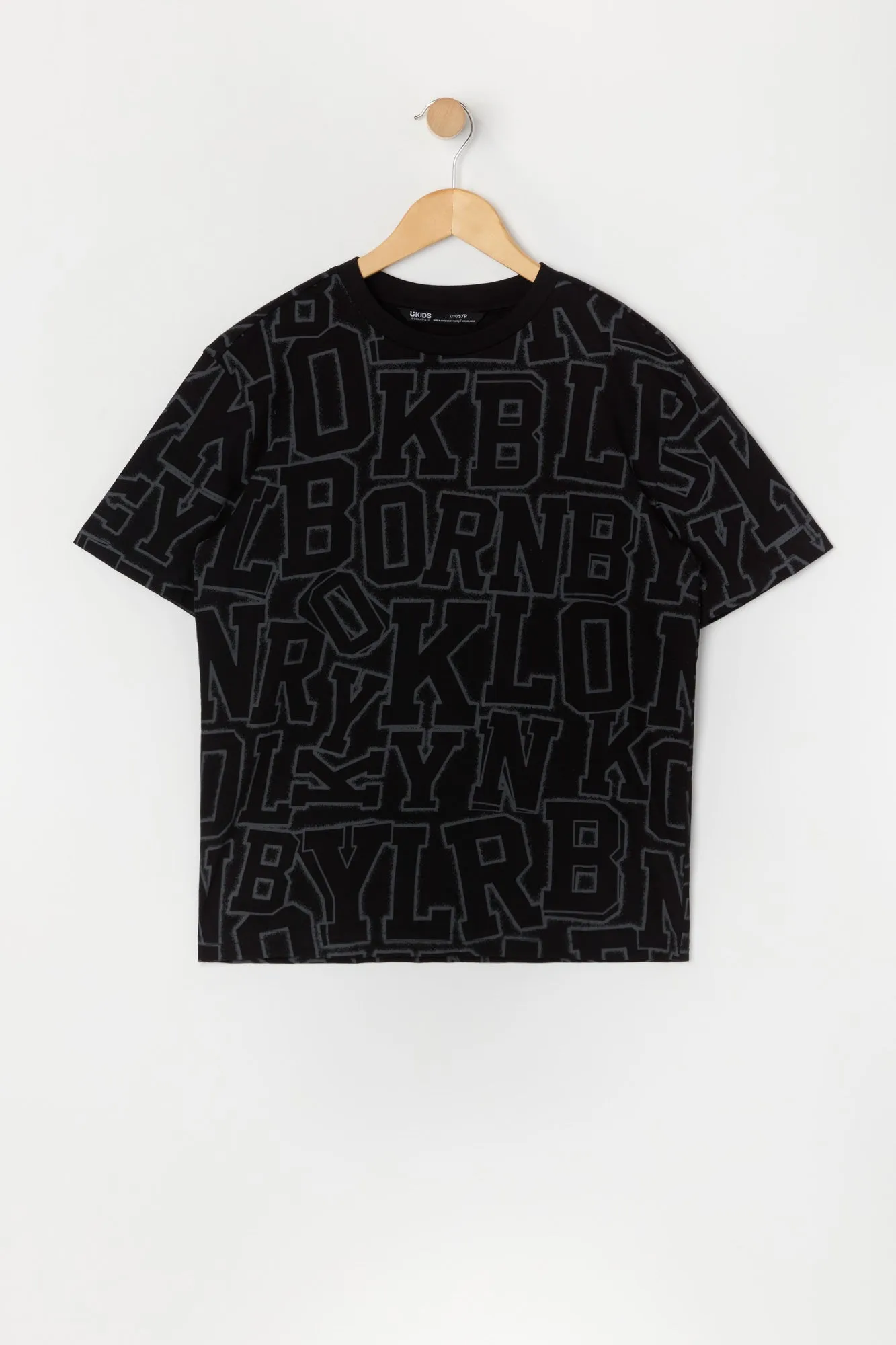 Boys Alphabet Print T-Shirt