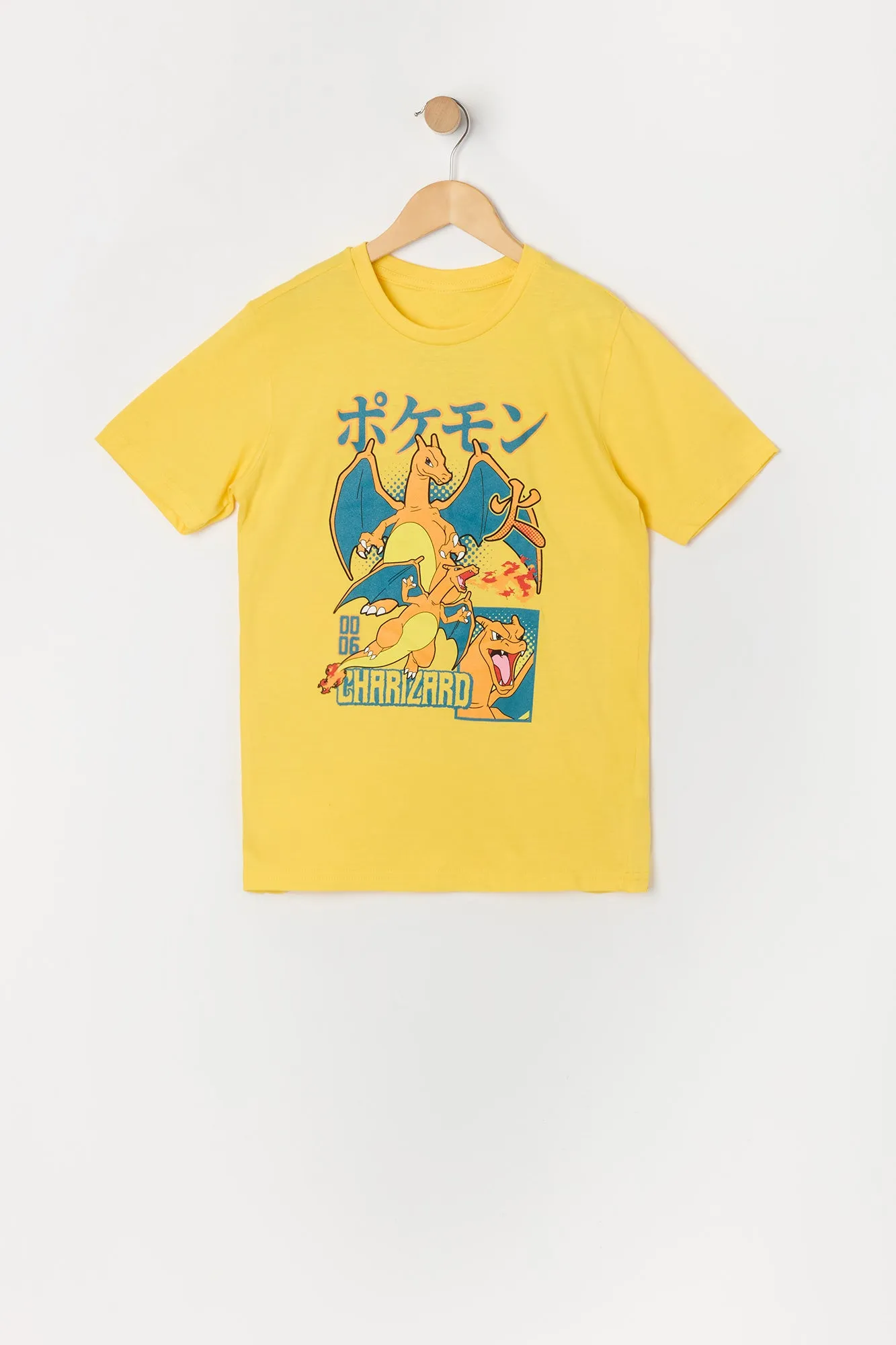 Boys Charizard Graphic T-Shirt