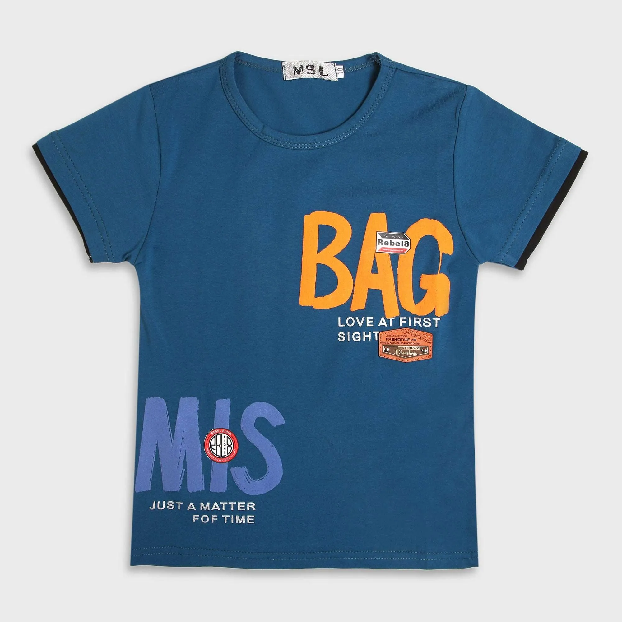 BOYS T-SHIRT BAG LOVE SIGHT