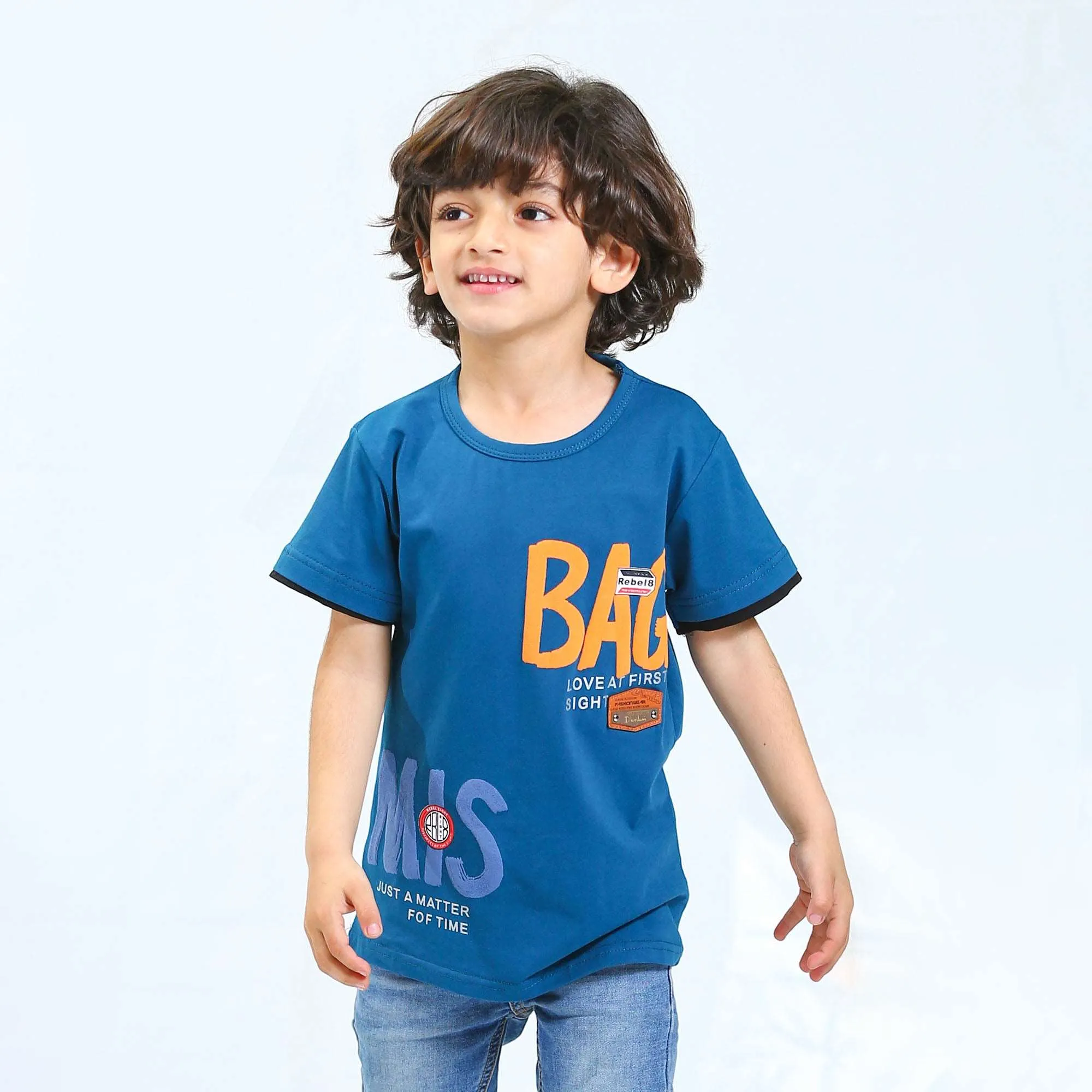 BOYS T-SHIRT BAG LOVE SIGHT