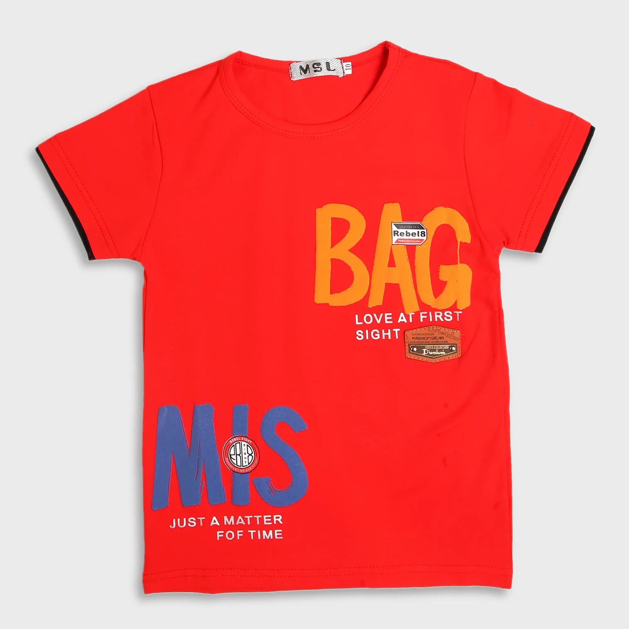 BOYS T-SHIRT BAG LOVE SIGHT