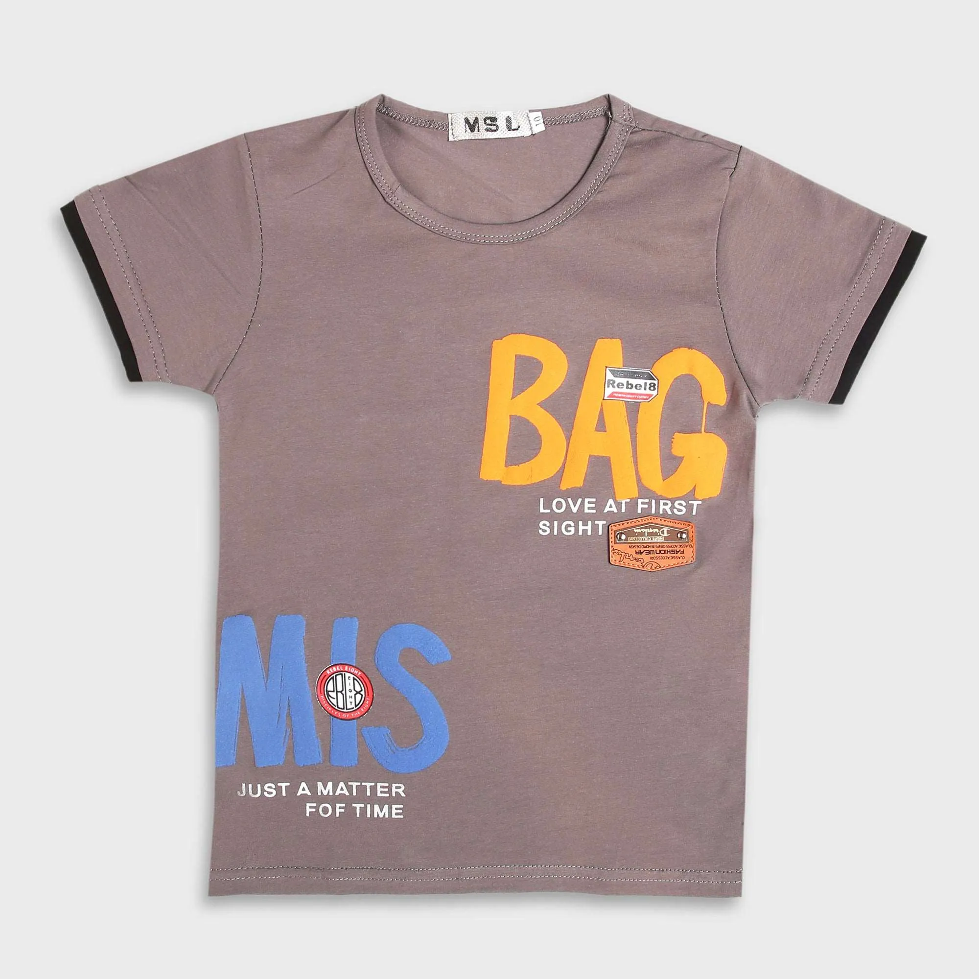 BOYS T-SHIRT BAG LOVE SIGHT