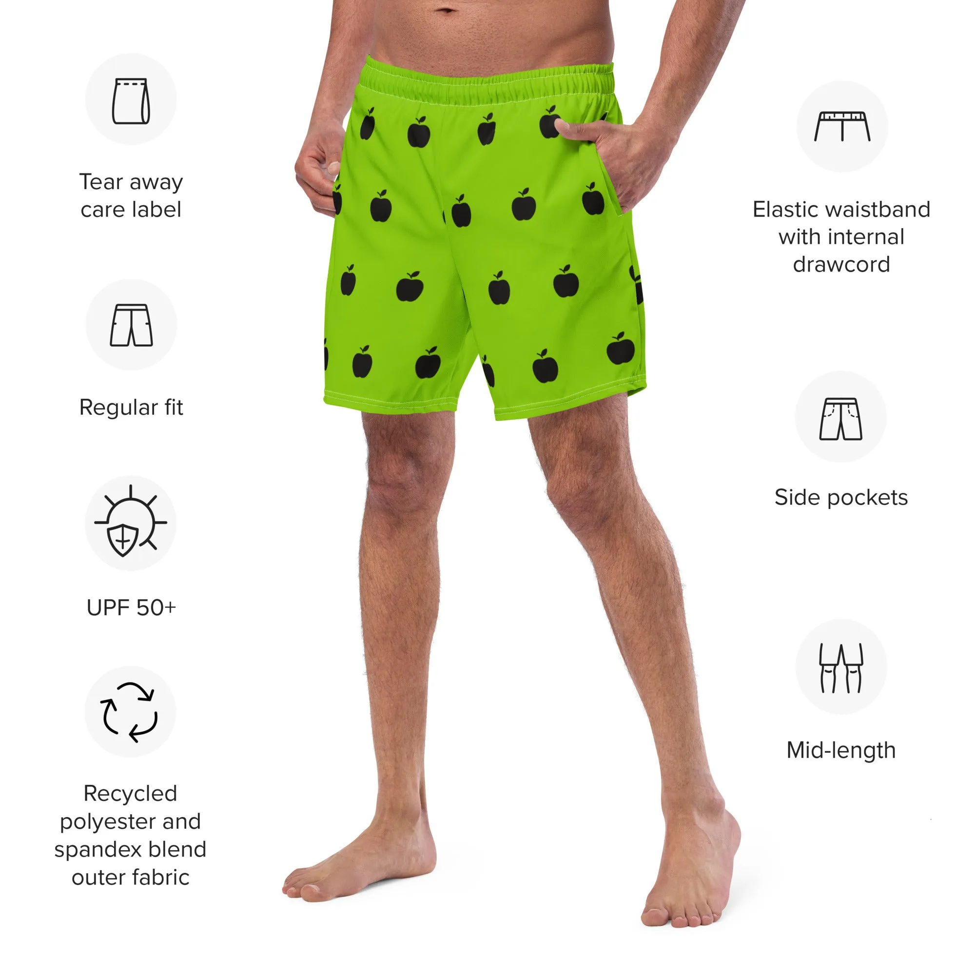 Brat Apple Swim Trunks