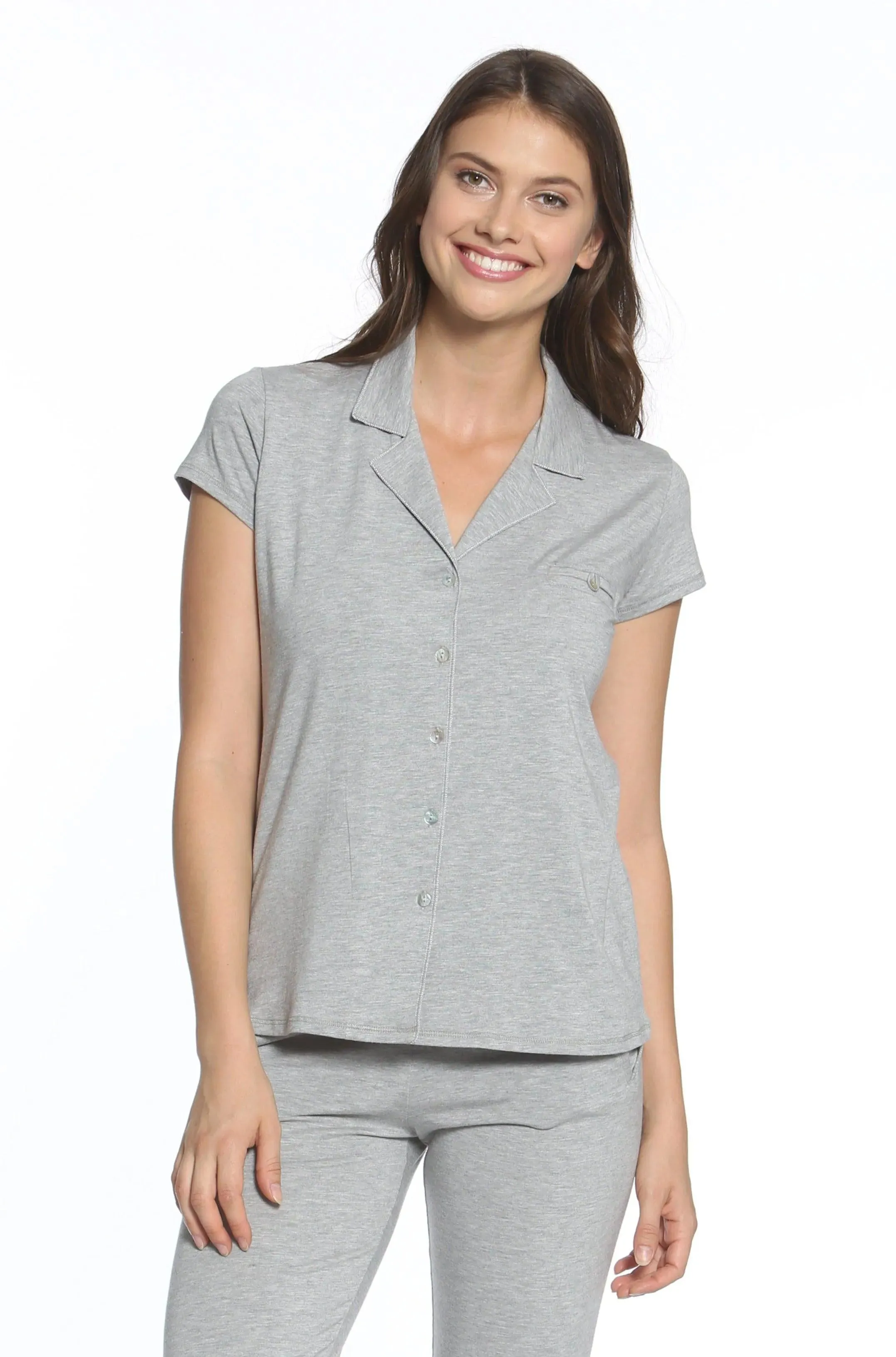 Brenda Short Sleeve PJ Set - Sales Rack