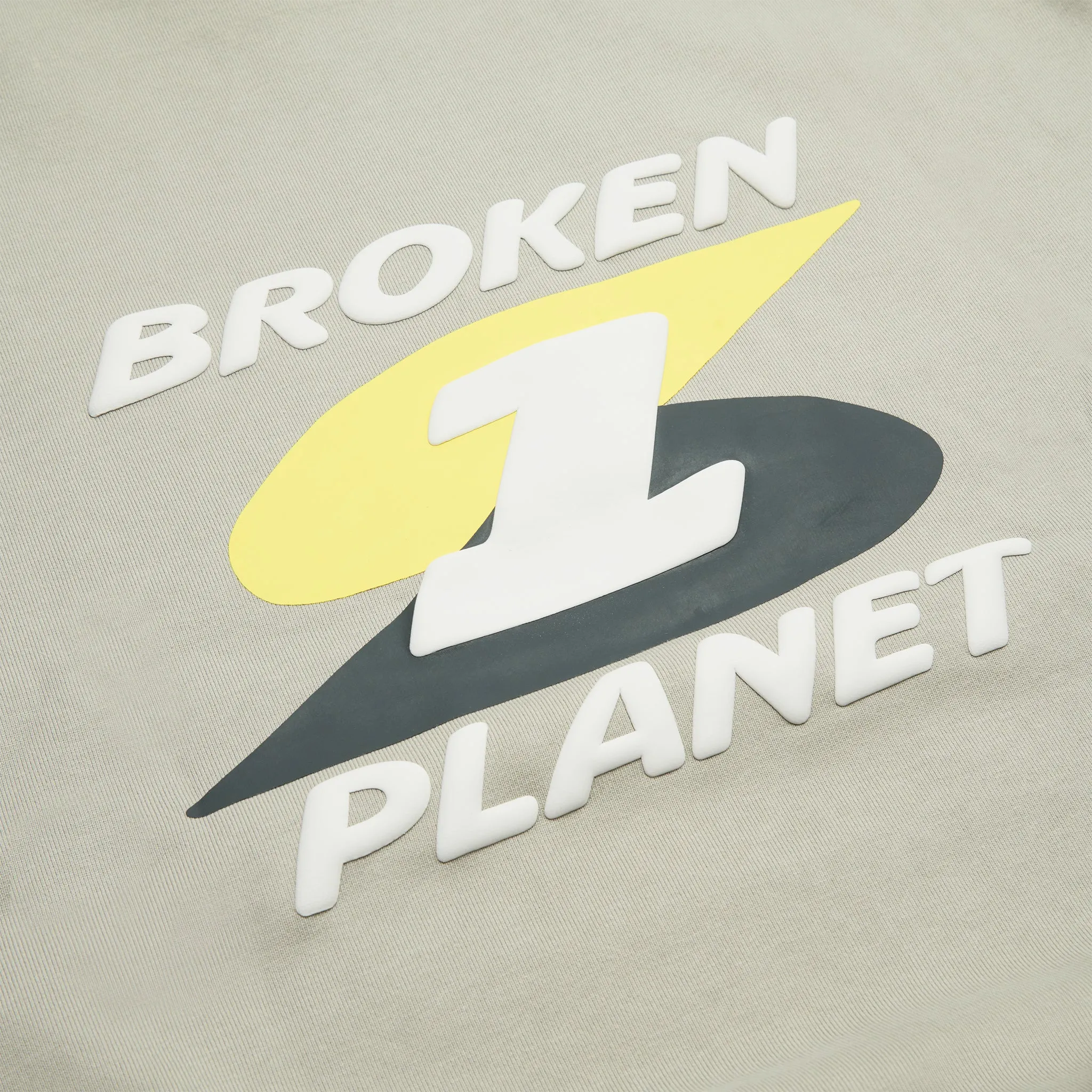 Broken Planet Beyond The Limits Hoodie Stone Grey