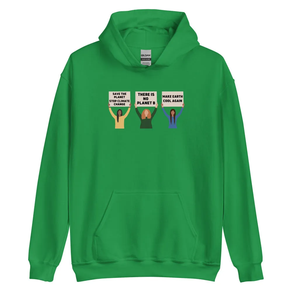 Climate Change Protest Hoodie