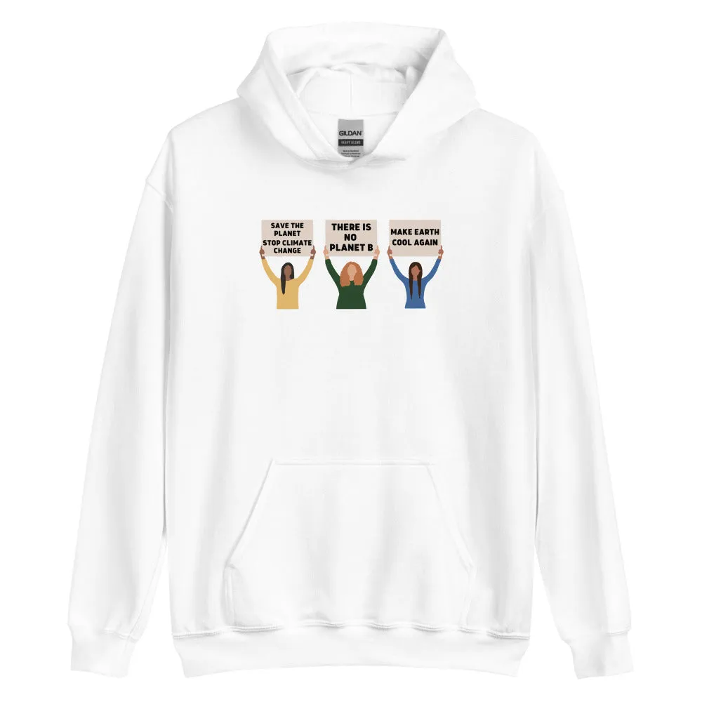 Climate Change Protest Hoodie