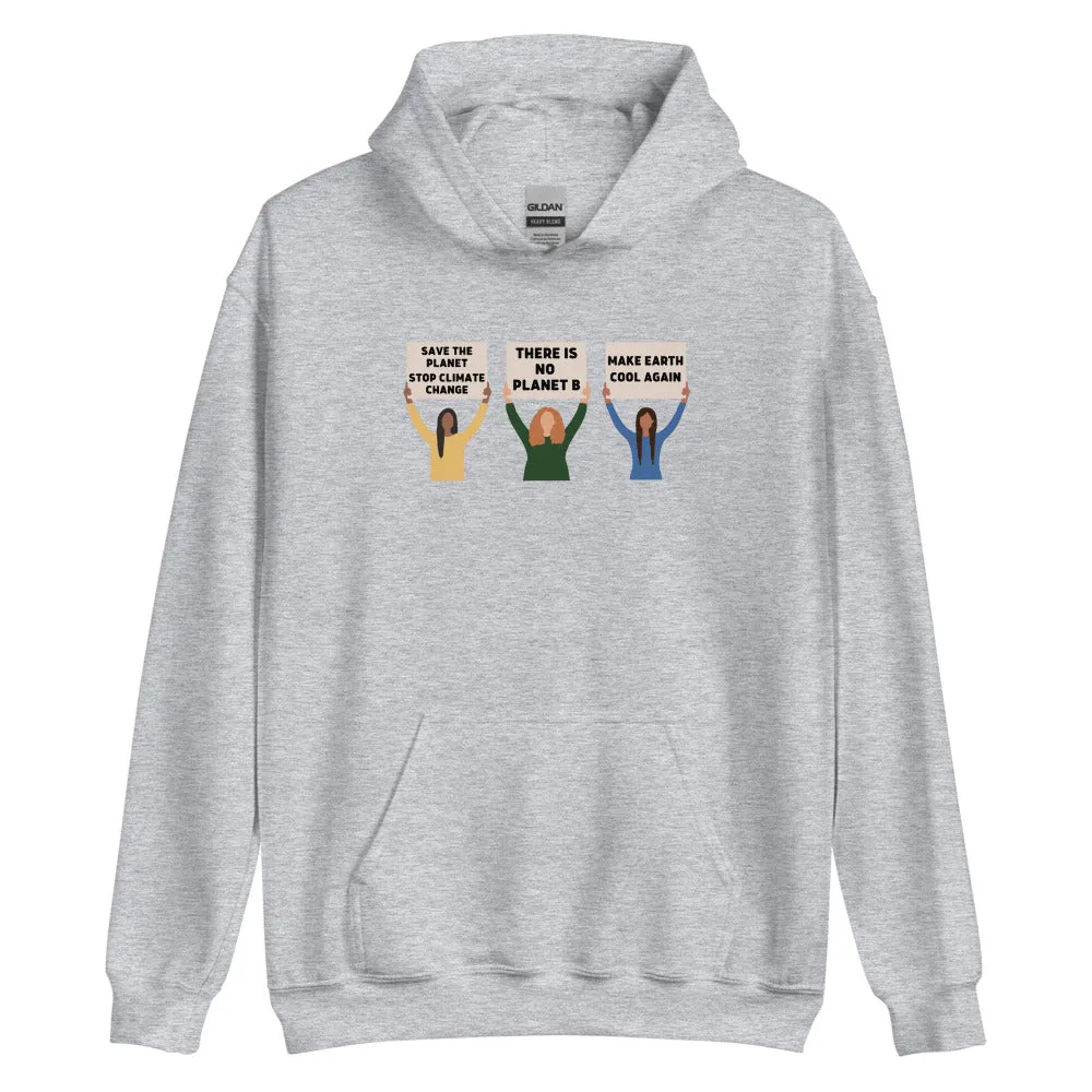 Climate Change Protest Hoodie