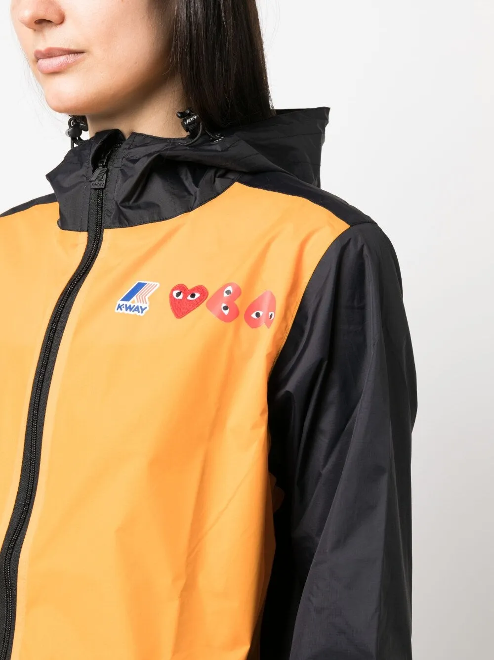 Comme des Garcons X K-WAY Coats Orange