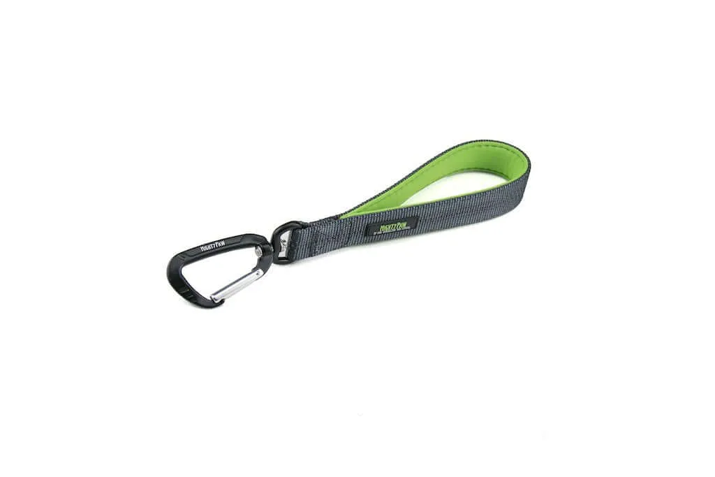 Compact Dog Leash Tab for Service Handlers and Training