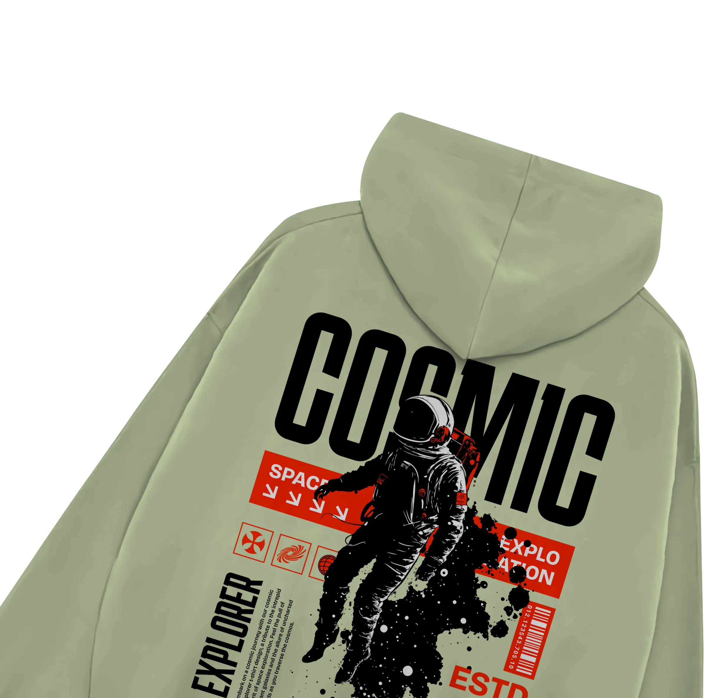 Cosmic Exploration Premium Fleece Hoodie