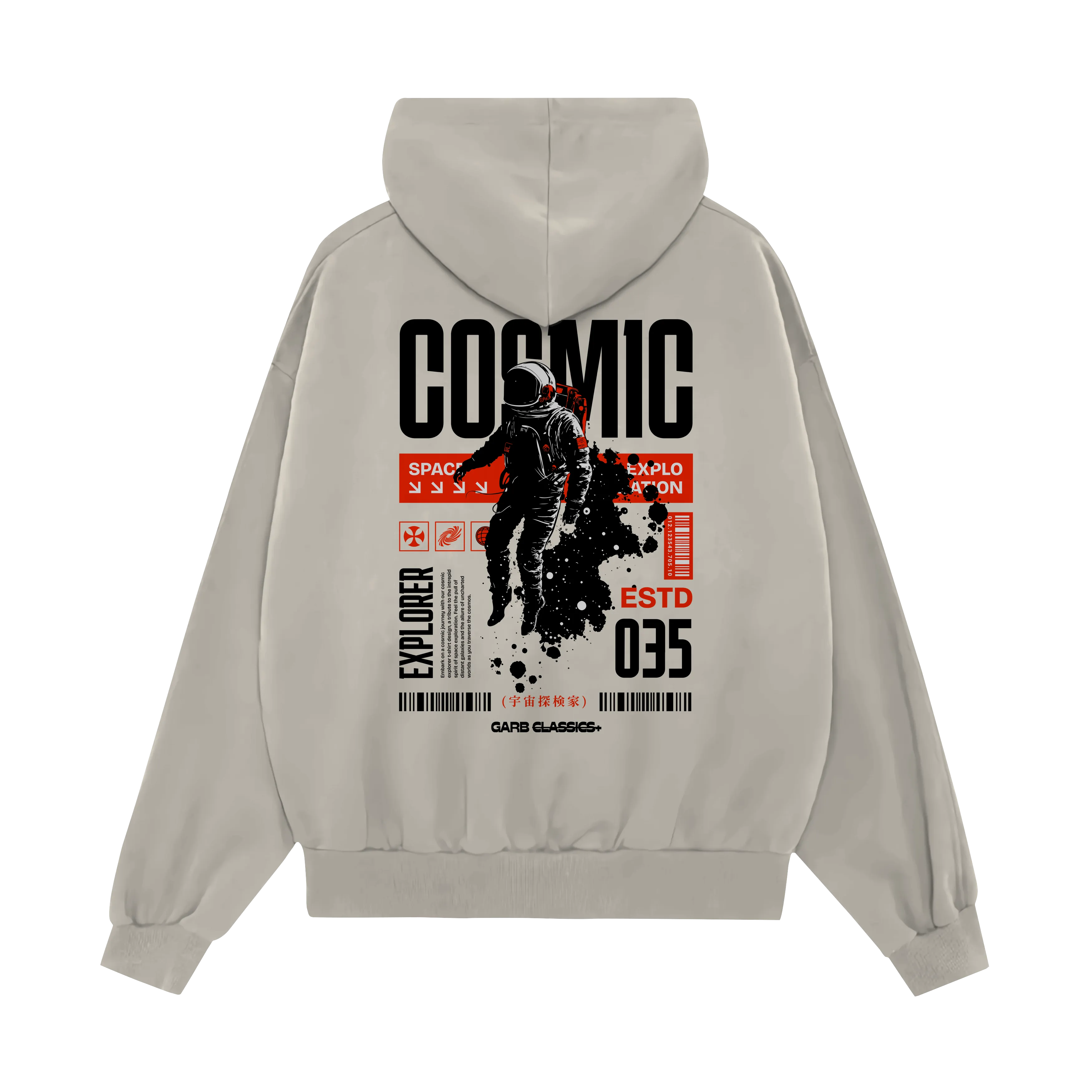 Cosmic Exploration Premium Fleece Hoodie