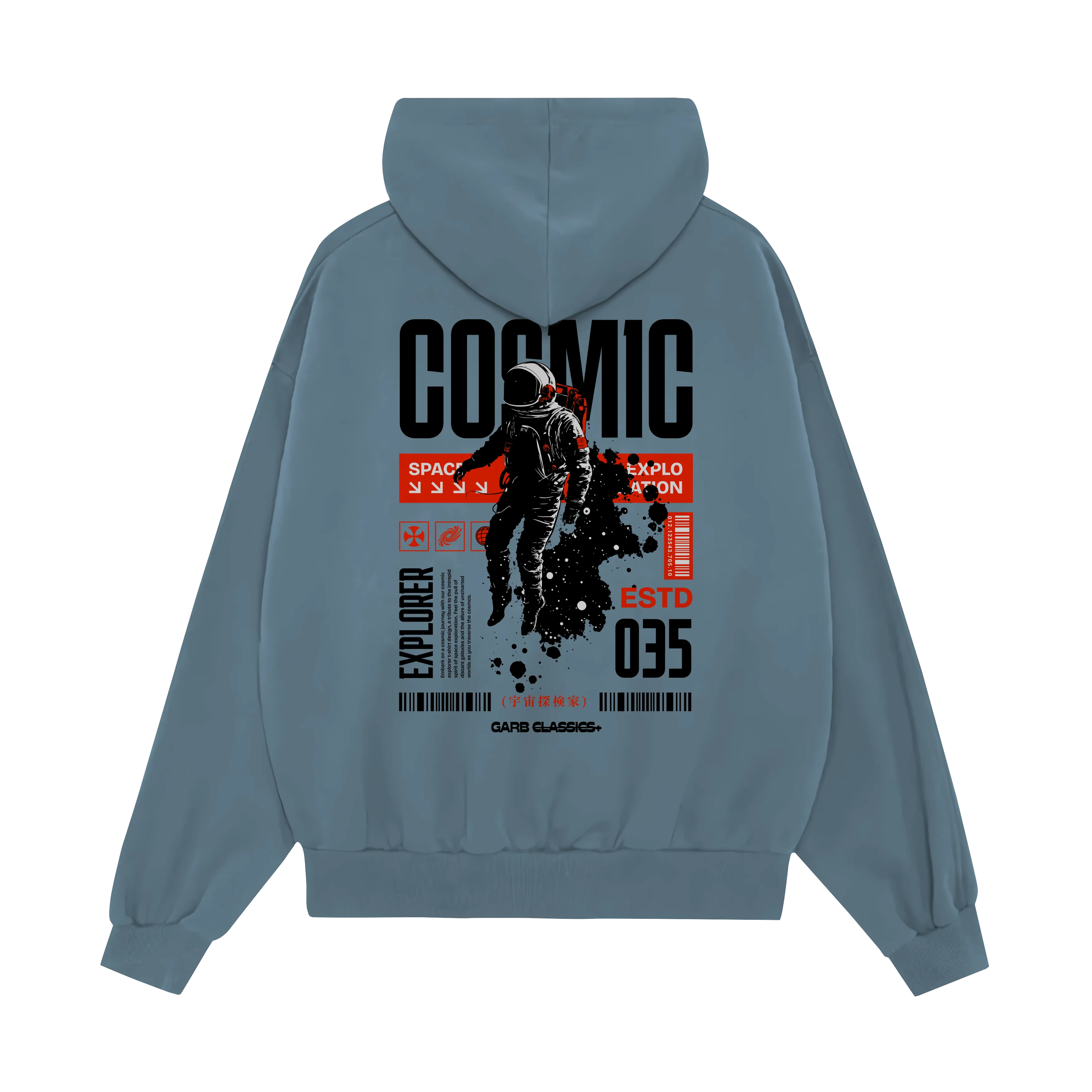 Cosmic Exploration Premium Fleece Hoodie