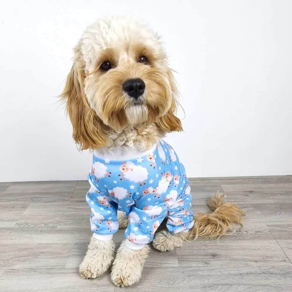 Counting Sheep Dog Pyjamas - Blue