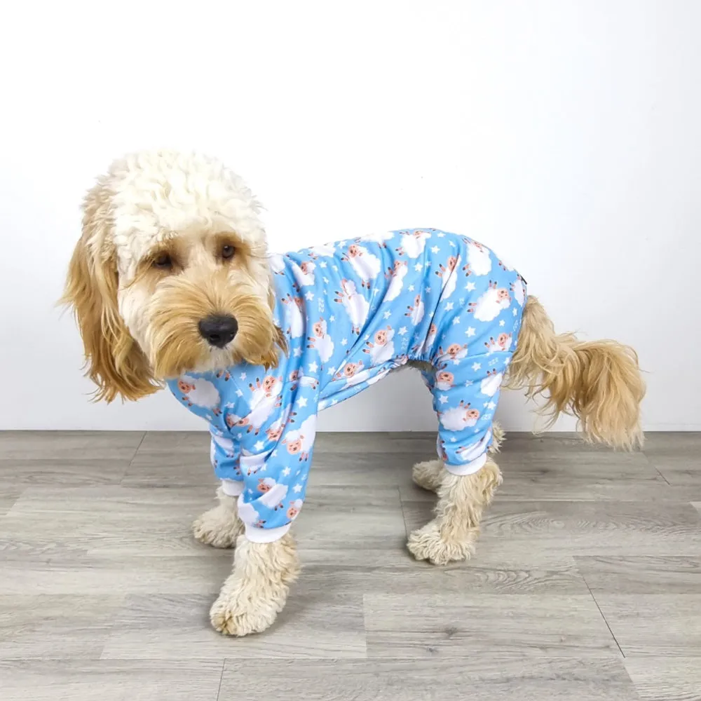 Counting Sheep Dog Pyjamas - Blue