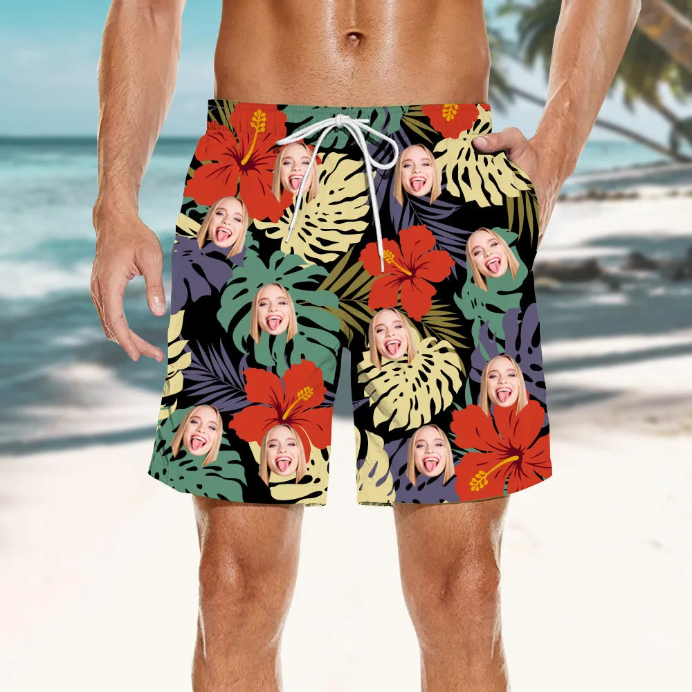 Custom Photos Men's Beach Shorts Summer Bottoms For All Body Shapes