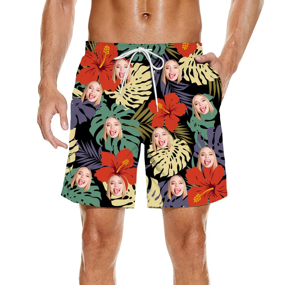 Custom Photos Men's Beach Shorts Summer Bottoms For All Body Shapes