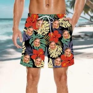 Custom Photos Men's Beach Shorts Summer Bottoms For All Body Shapes