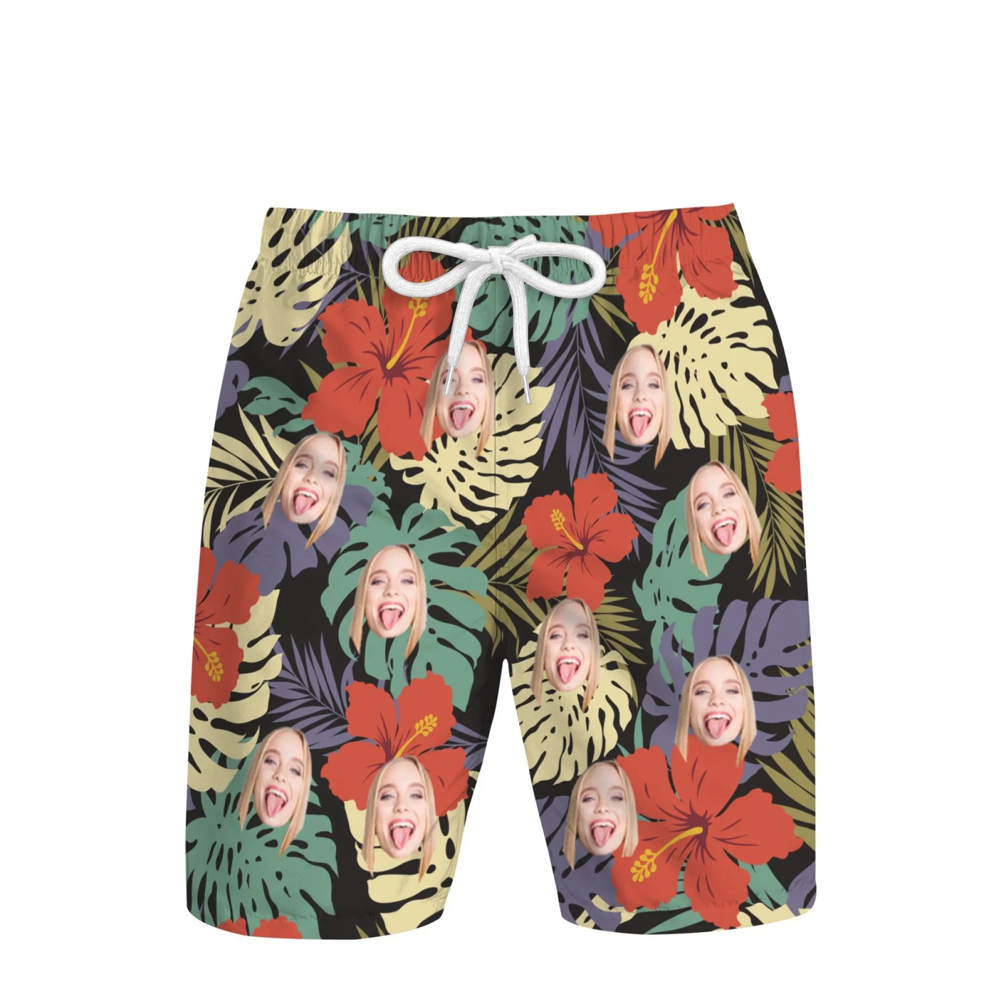 Custom Photos Men's Beach Shorts Summer Bottoms For All Body Shapes