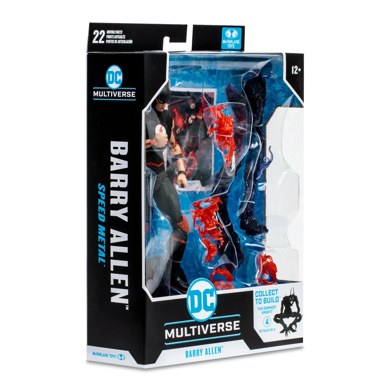 DC Multiverse Barry Allen (Dark Nights Death Metal: Speed Metal) (Build a Figure - The Darkest Knight)  7" Inch Scale Action Figure - McFarlane Toys