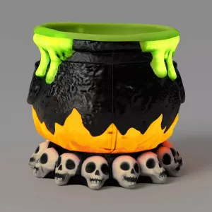 DISPLAY 240436639 Halloween Plastic Cauldron - Hyde & EEK! Boutique