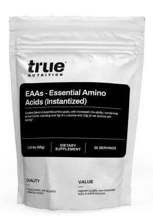 EAA's – Essential Amino Acids – Instantized Powder