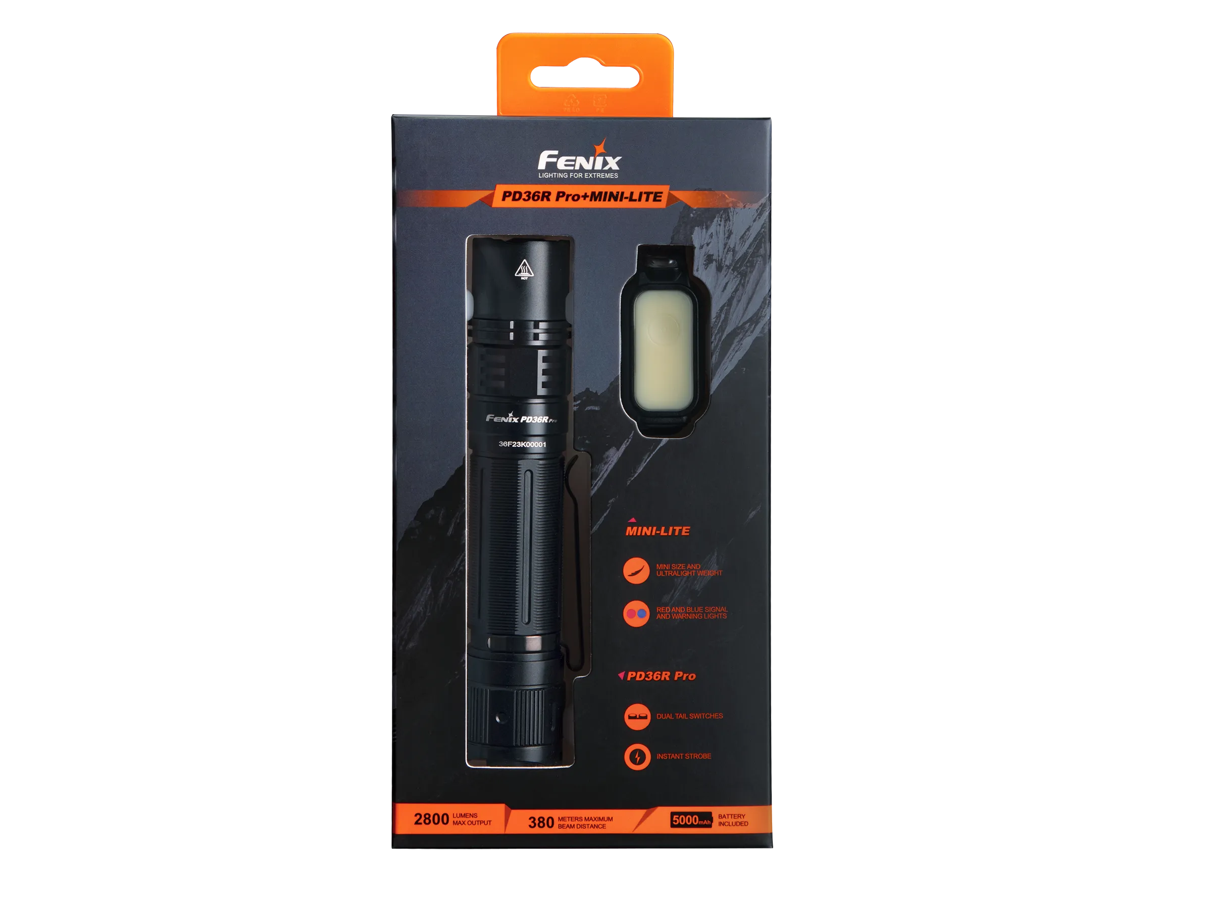 Fenix PD36R Pro   FREE Mini-Lite Bundle