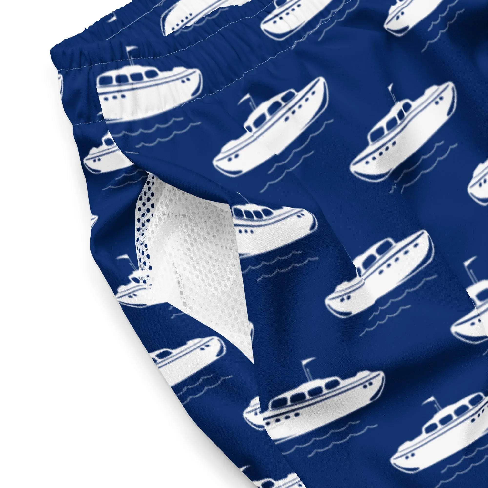 Ferry ship swim trunks for men