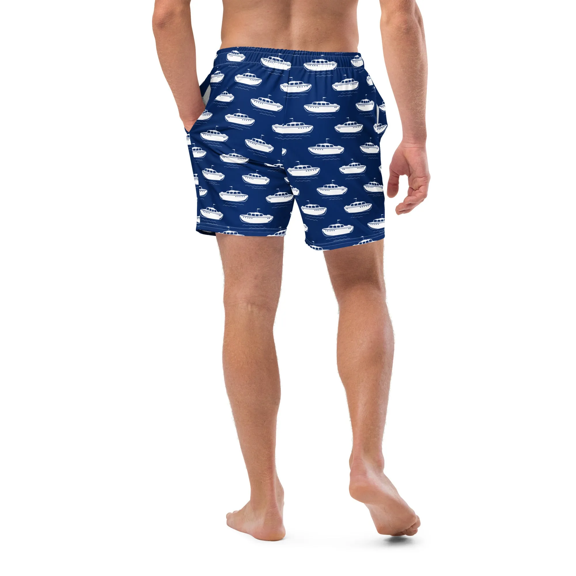 Ferry ship swim trunks for men