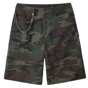 Gold Vintage Gallery Raspberry Hills 'Camo' Shorts