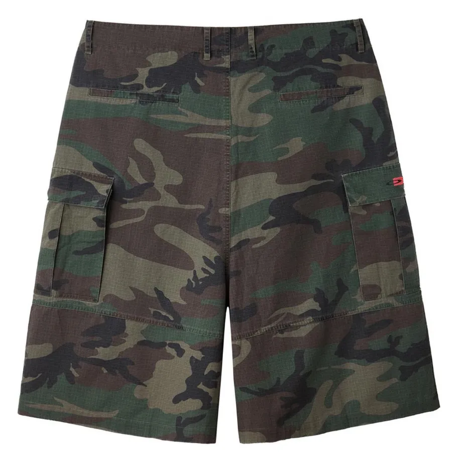 Gold Vintage Gallery Raspberry Hills 'Camo' Shorts