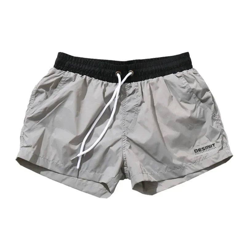 Grayscale Show Swim Trunks