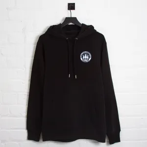 Illegal Rave Crest - Pullover Hoodie - Black