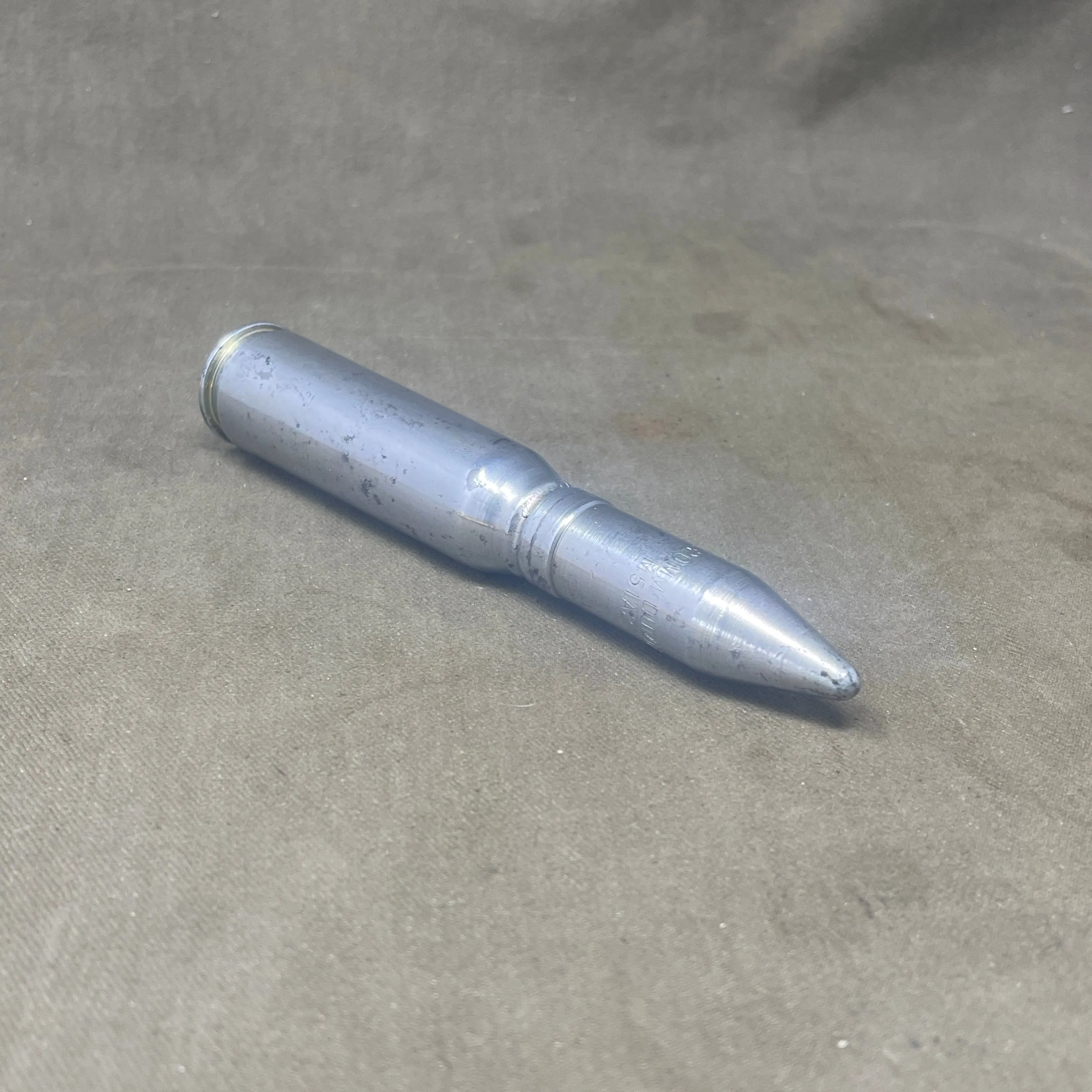 Optimized 20mm Dummy Cartridge M51A1 with Inert Projectile Head