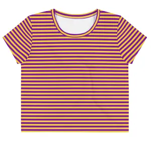 Intersex Flag Crop Tee