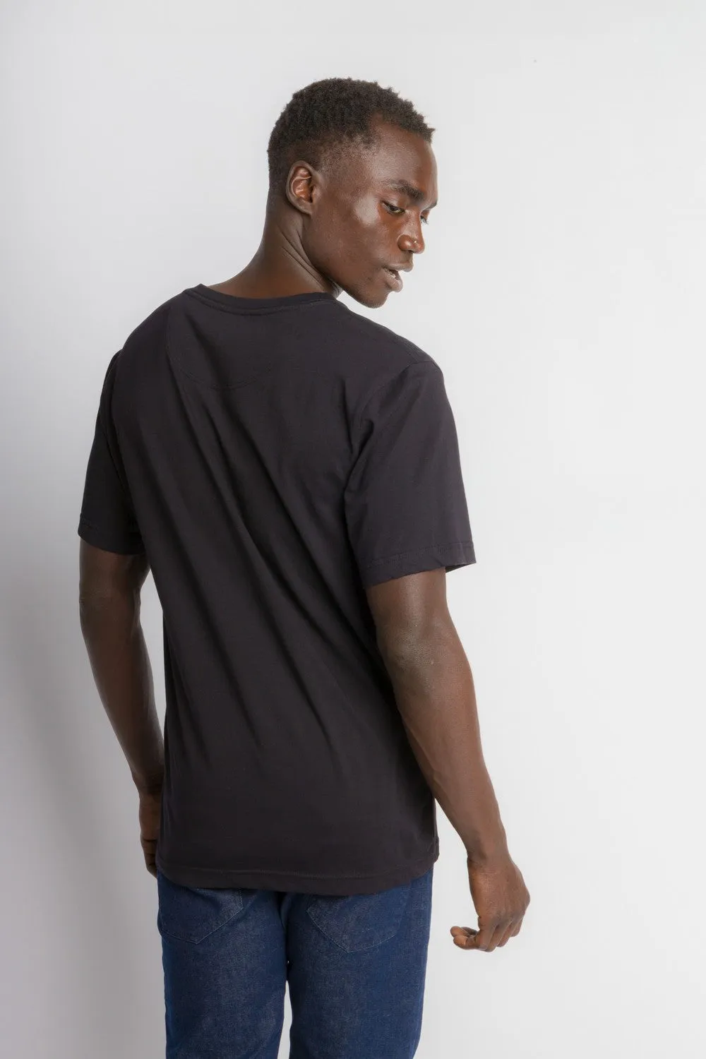 Jamison Unbranded | Men's Anti-Stain Logo-less V-neck Tee