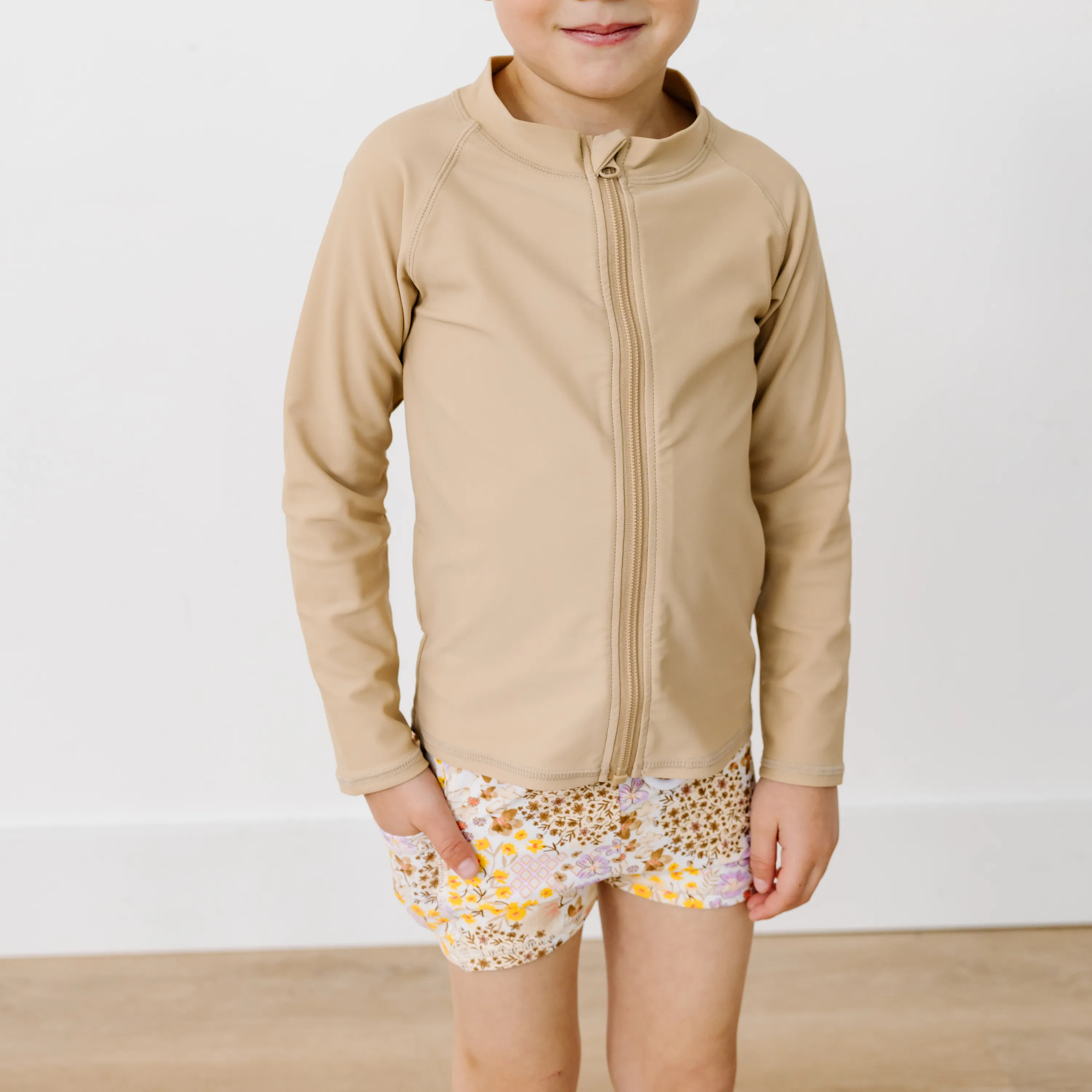 Kids Euro Swim Shorties | "Meadows"