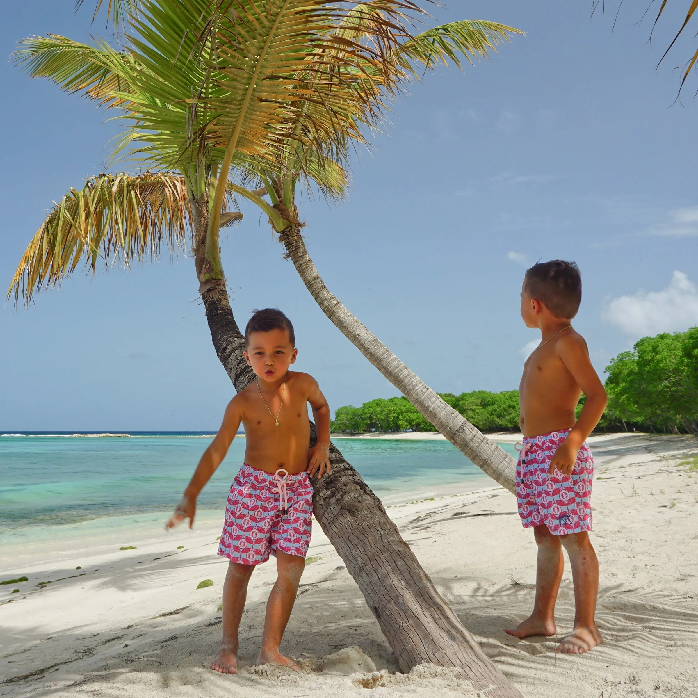 Kids' Swim Shorts GUAVA