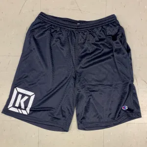 Kink Mesh Champion Pocket Gym Shorts Navy Blue