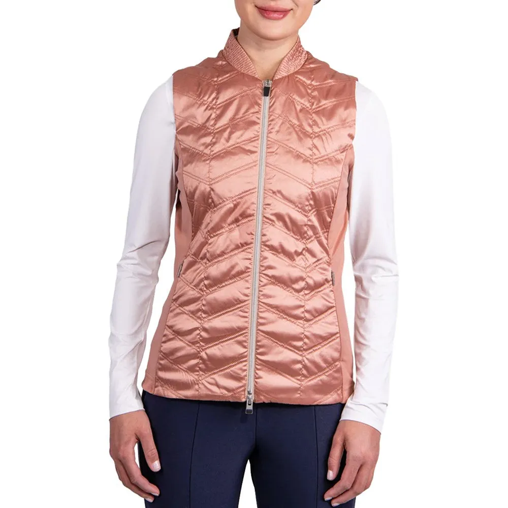 KJUS Women's Retention Golf Vest - Clay